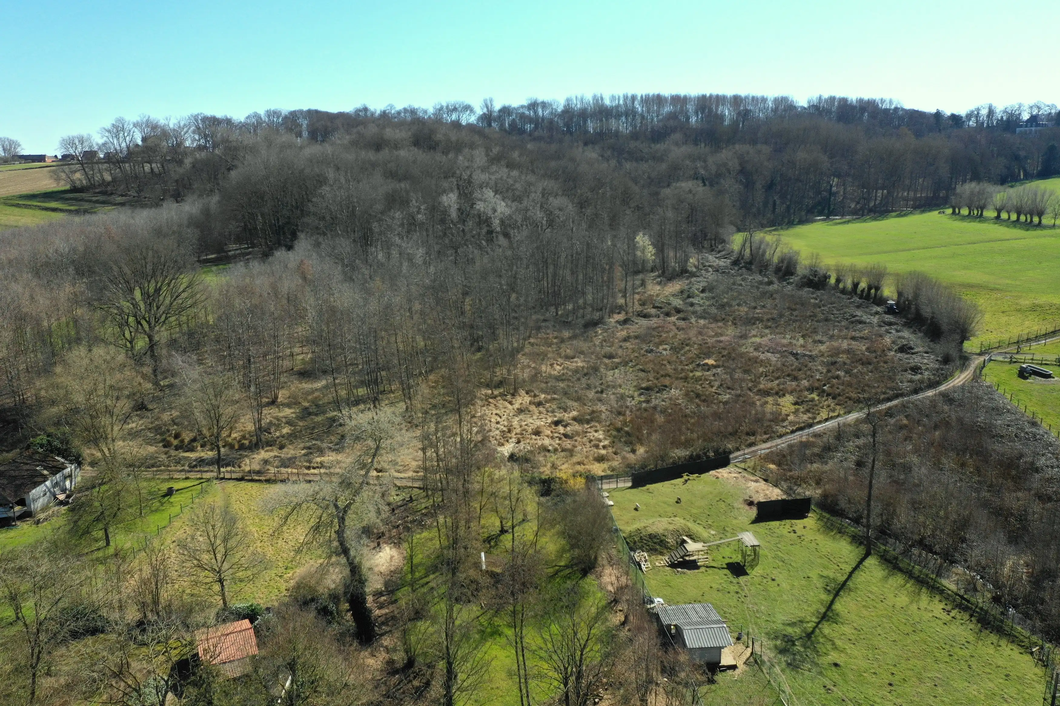 Uniek landhuis op een terrein van 3870m² met aangelegde zuidgerichte tuin en garage!  foto 29