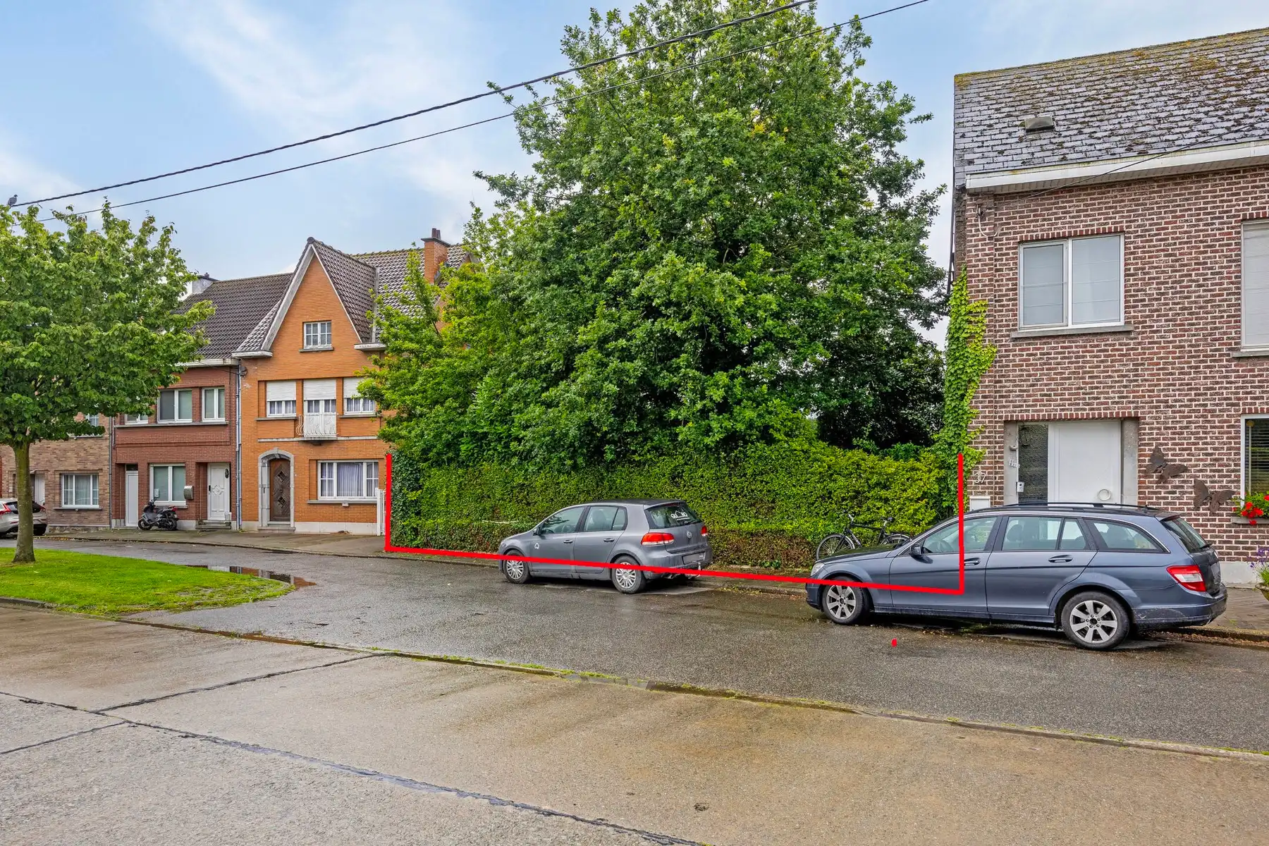Zeer gunstig gelegen en georiënteerde bouwgrond voor 3-gevel foto 2