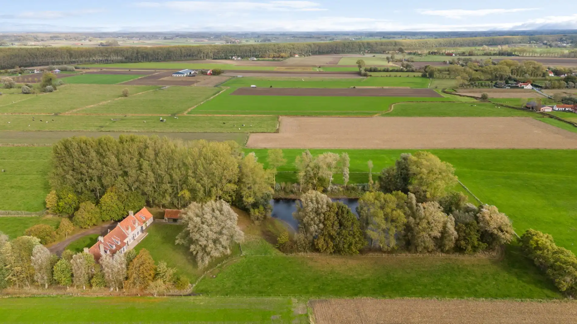 Exclusief landhuis “Reigershof” met bijgebouw en uniek domein te Damme foto 26