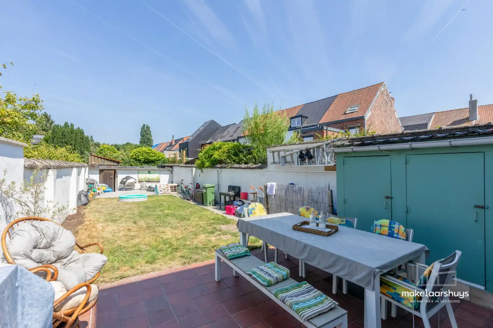 Ruime woning met 4 slpk en aangename tuin te Sint-Amandsberg foto 17