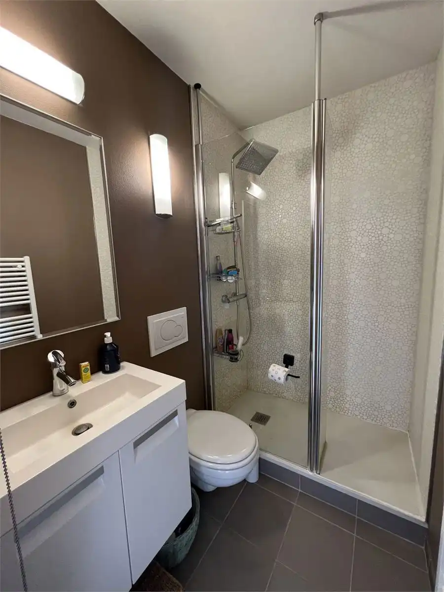 Lichtrijke, gerenoveerde studio met terras te huur in Leuven foto 5