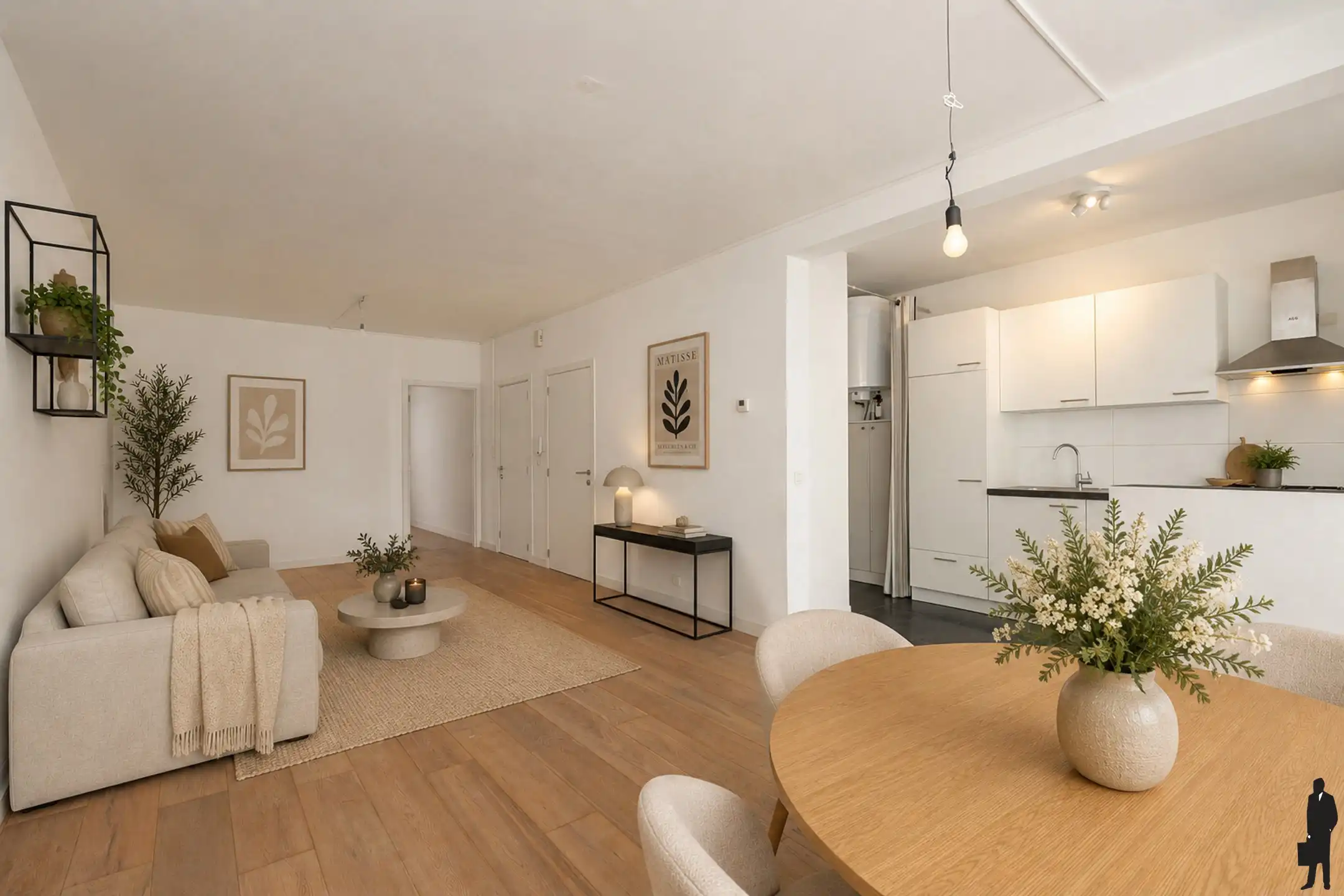 Gerenoveerd 1-slpkappartement met terras in hartje Beveren foto 3