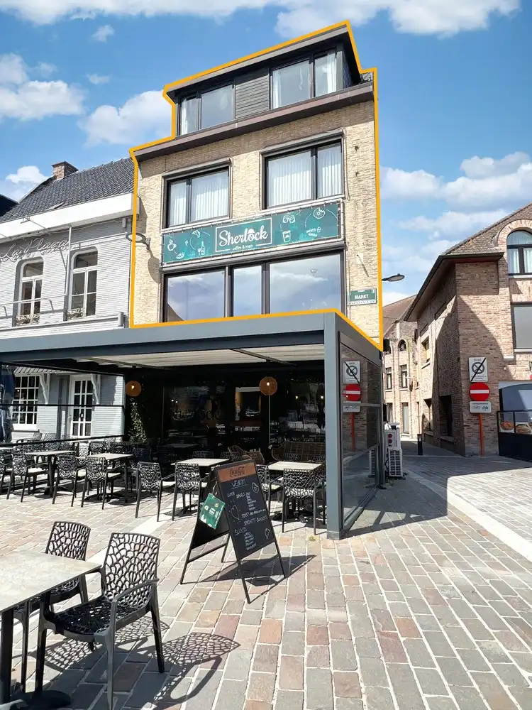 Heel ruim appartement (4 slpks.) + terras in hartje Torhout foto 18