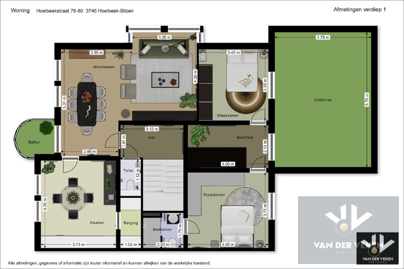 TWEEWOONST MET PAARDENSTALLEN EN WEILAND OP RUIM PERCEEL 37A21CA IN LANDELIJKE OMGEVING foto 49