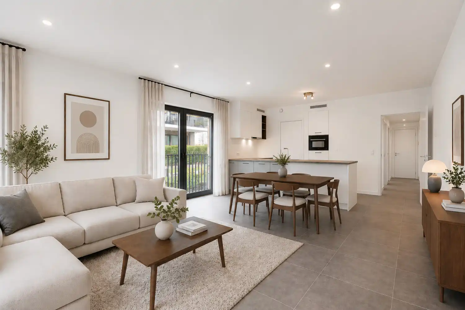 ENERGIEZUINIG (E-PEIL 15) GELIJKVLOERS APPARTEMENT MET TERRAS TE DIEST! foto 10