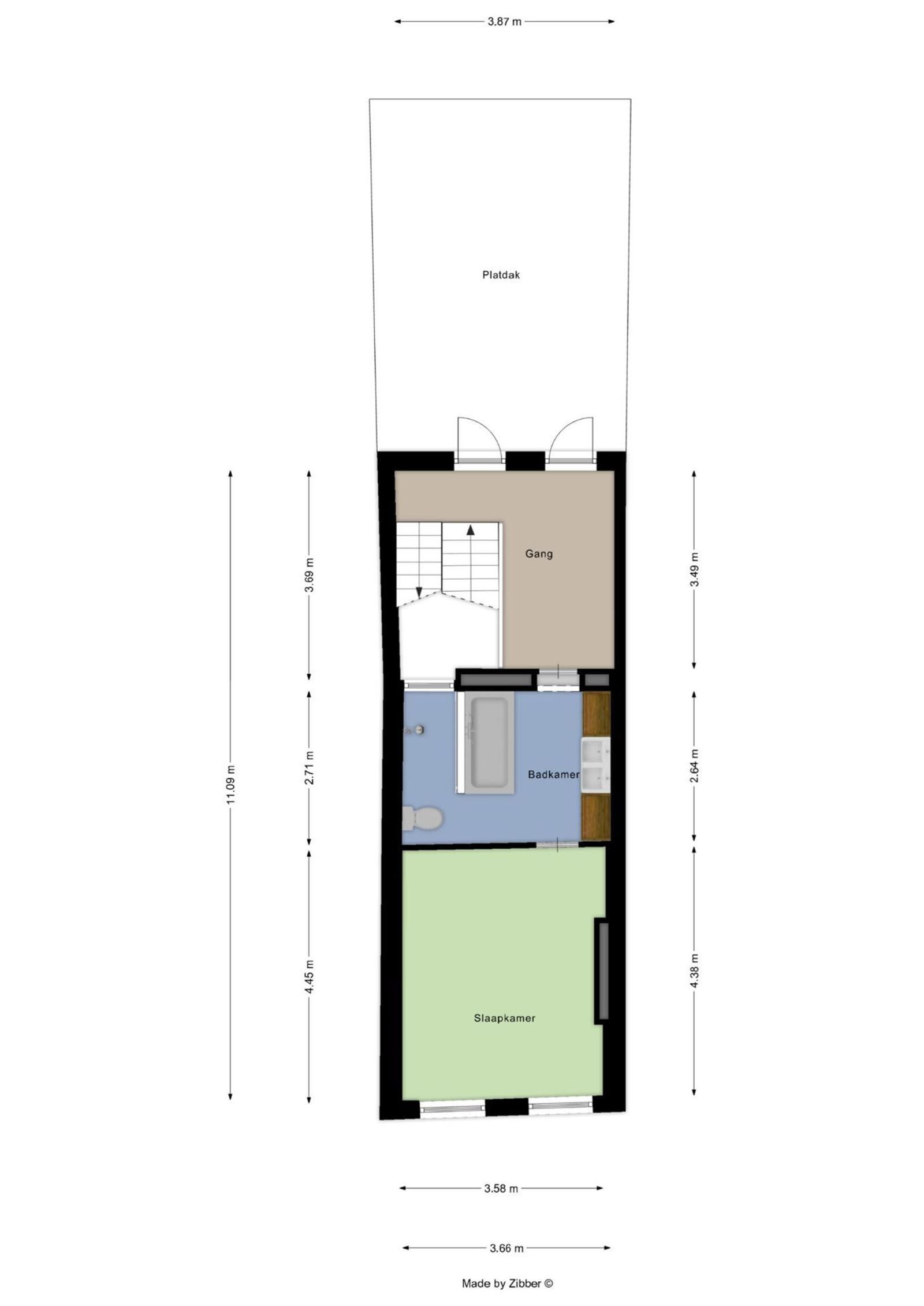 Woning met 2 slaapkamers, terras en tuin foto 10