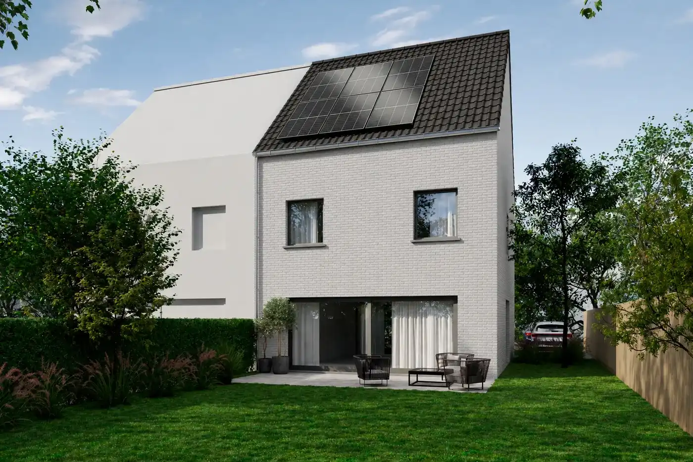 Ruime halfopen woning met 3 slaapkamers en verzorgde tuin in Langemark-Poelkapelle foto 5