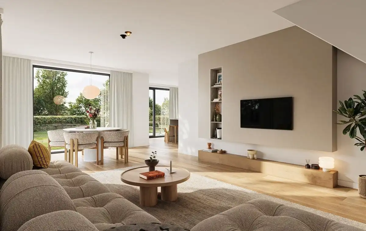 OOSTERZELE - Landelijke energiezuinige nieuwbouwwoning! foto 2