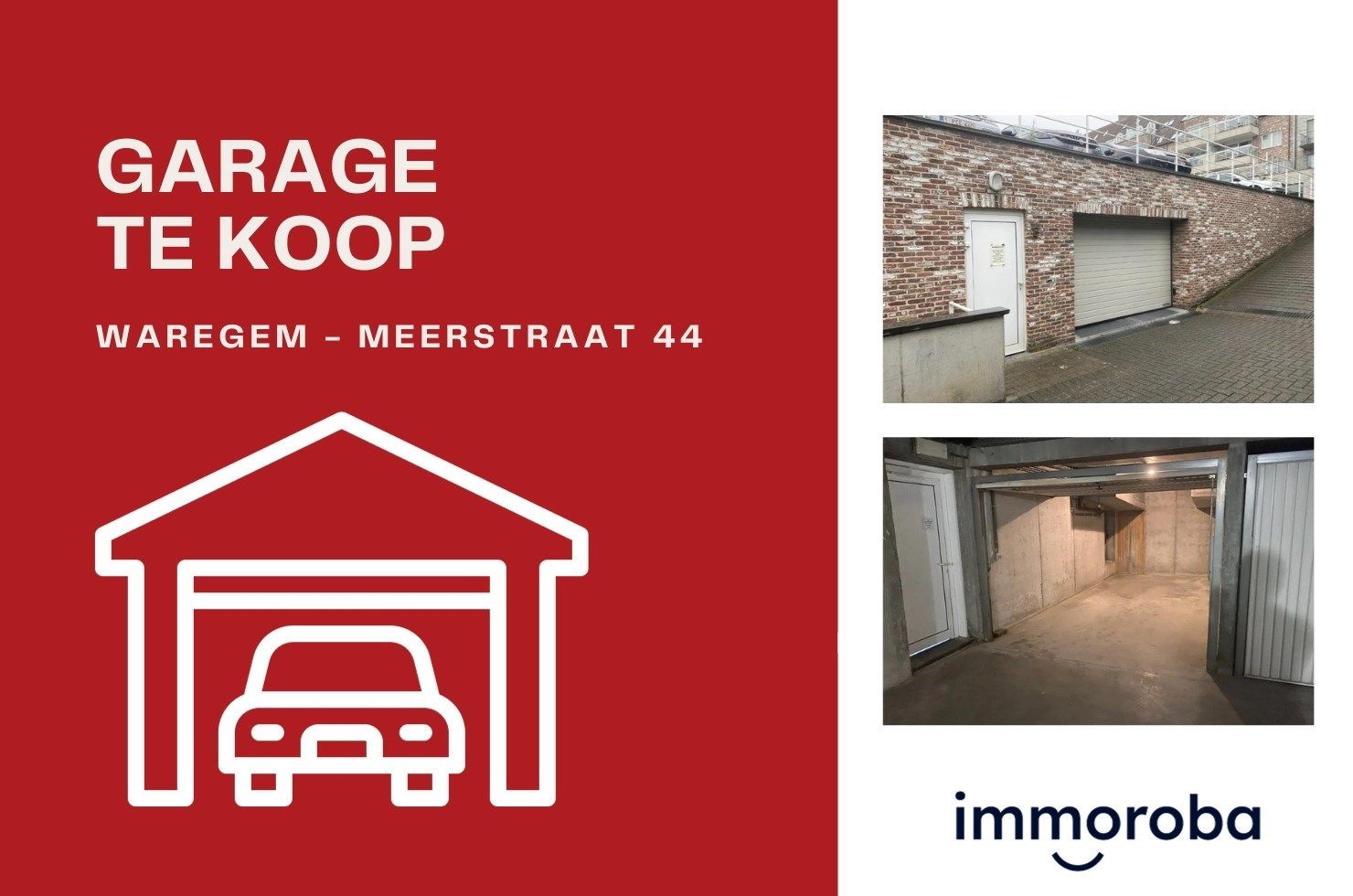 Garage te koop Meersstraat 44 -/201 - 8790 Waregem