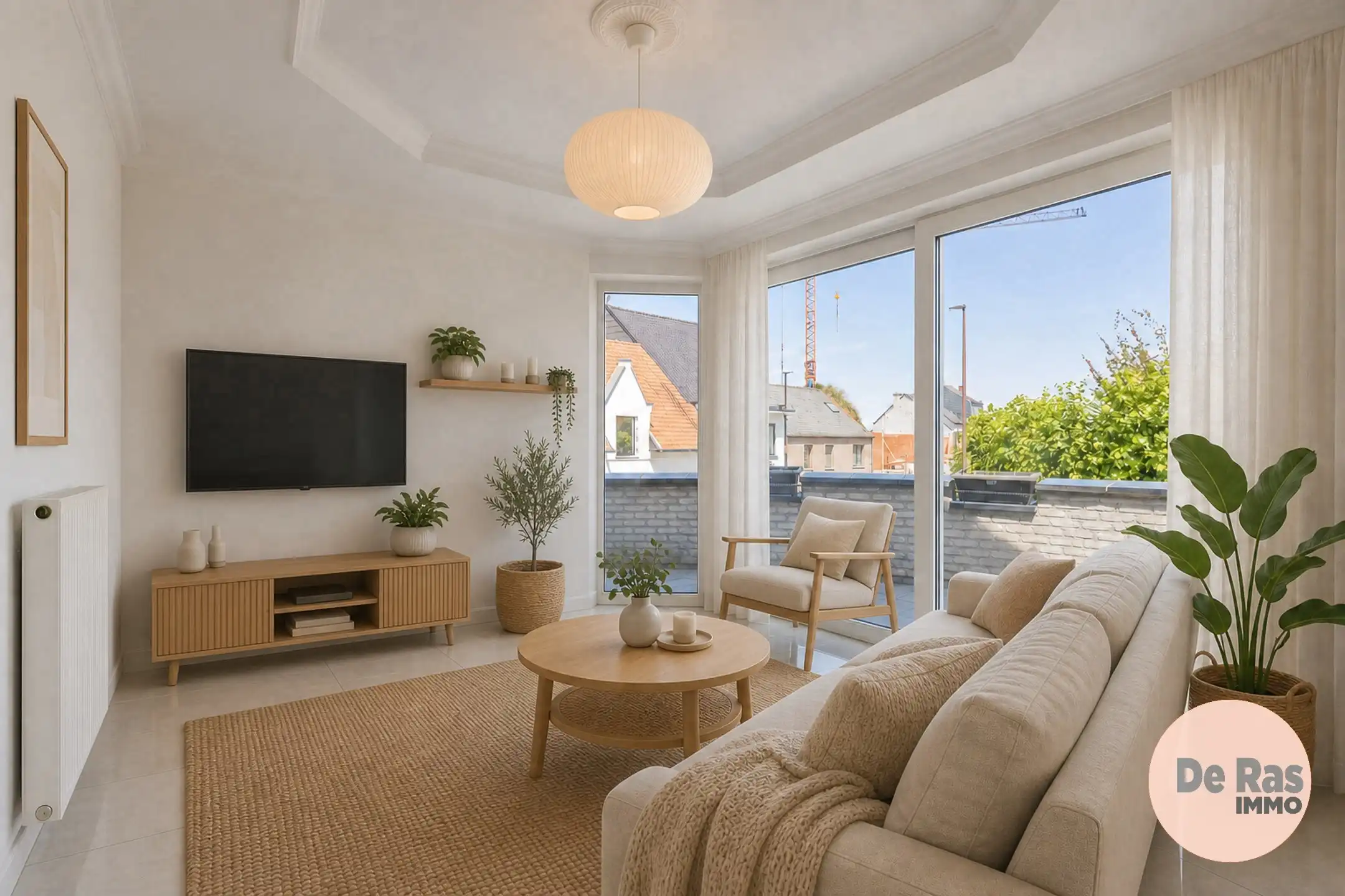 LIEDEKERKE-beletage/duplex met garage, terras op toplocatie  foto 13