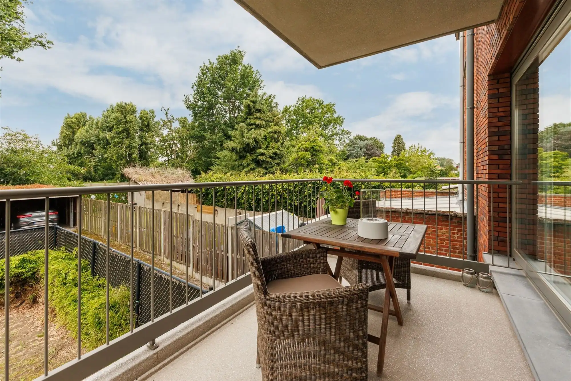 Energiezuinig appartement in centrum Burcht met terras foto 12