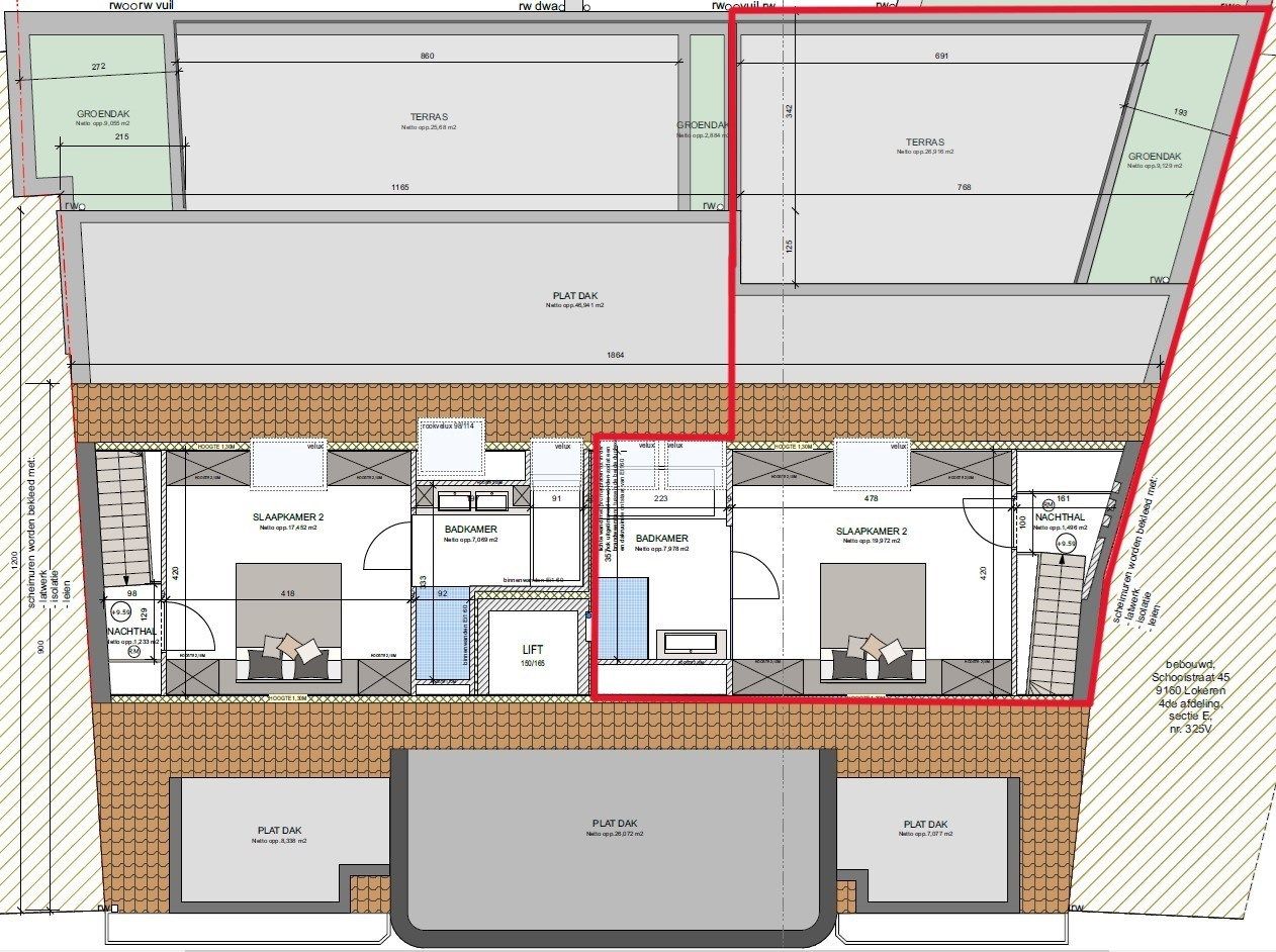 Karaktervolle "BEN" luxe duplex-appartement gelegen in het hart van Lokeren  foto 14