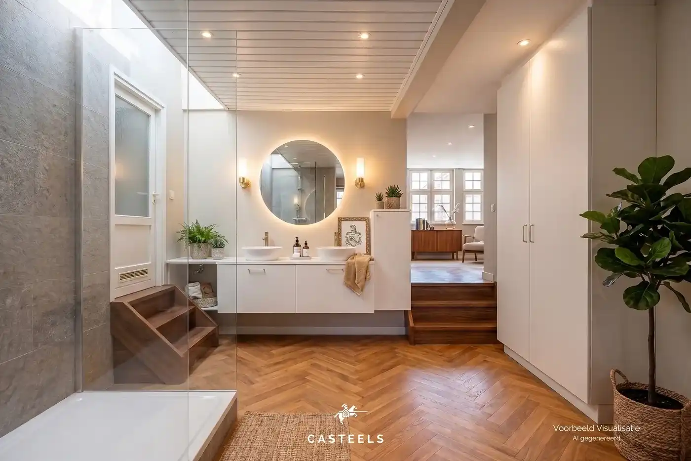 Ruime duplex met terras van 43 m² in hartje Brugge foto 20