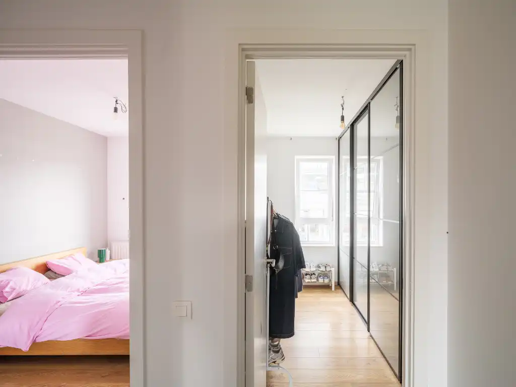 Lichtrijk appartement met ruim zonneterras en open groen zicht op toplocatie aan Dok Noord. Mogelijkheid aankoop autostaanplaats! foto 13