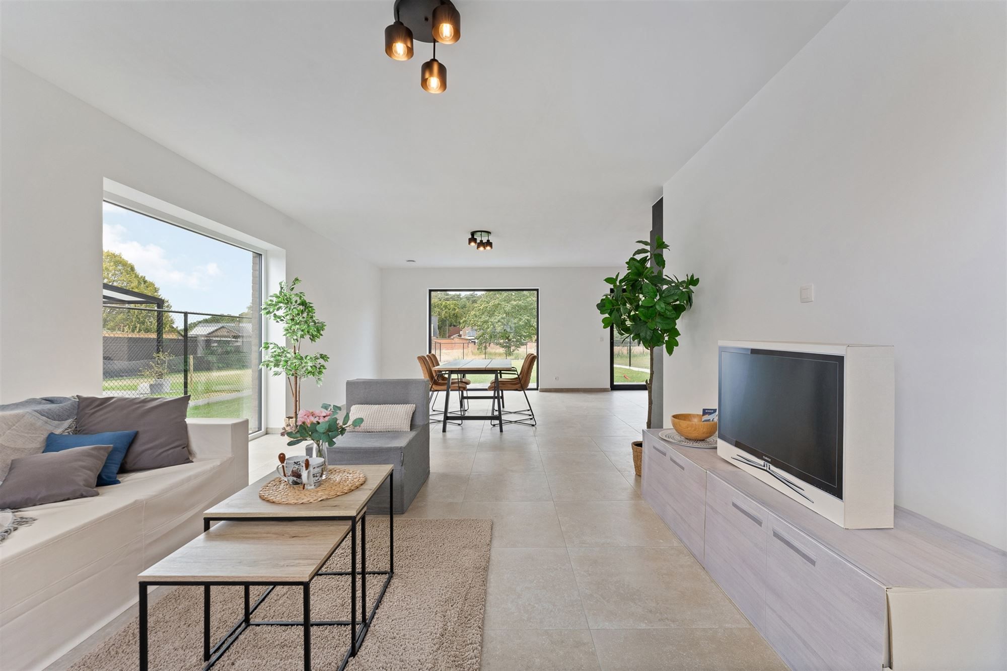 VOLLEDIGE AFGEWERKTE EN AANGELEGDE NIEUWBOUWWONING TE LEOPOLDSBURG (Prijs exlusief BTW en registratierechten) foto 3