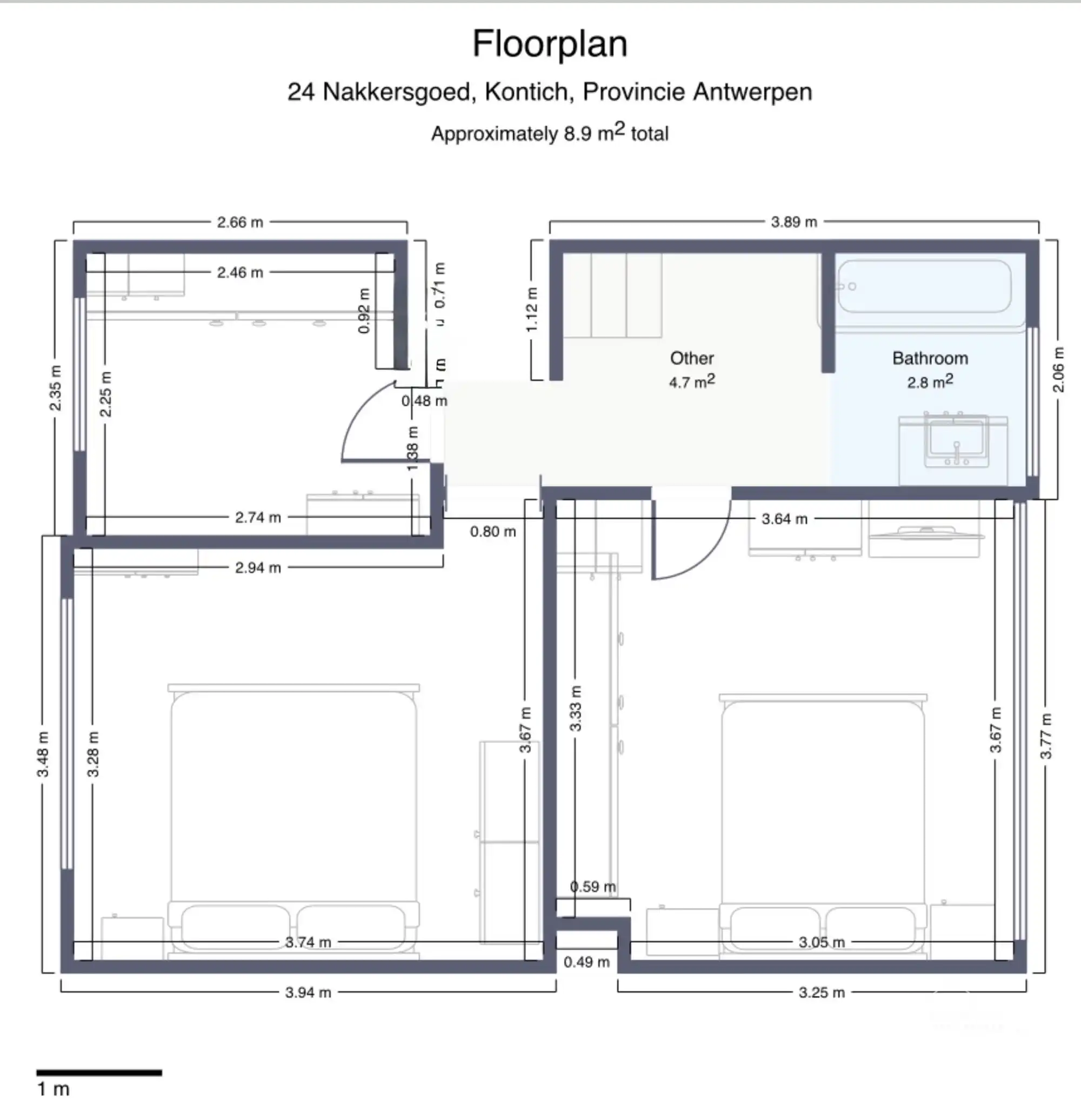 Te renoveren rijwoning met garage op toplocatie te Kontich foto 28