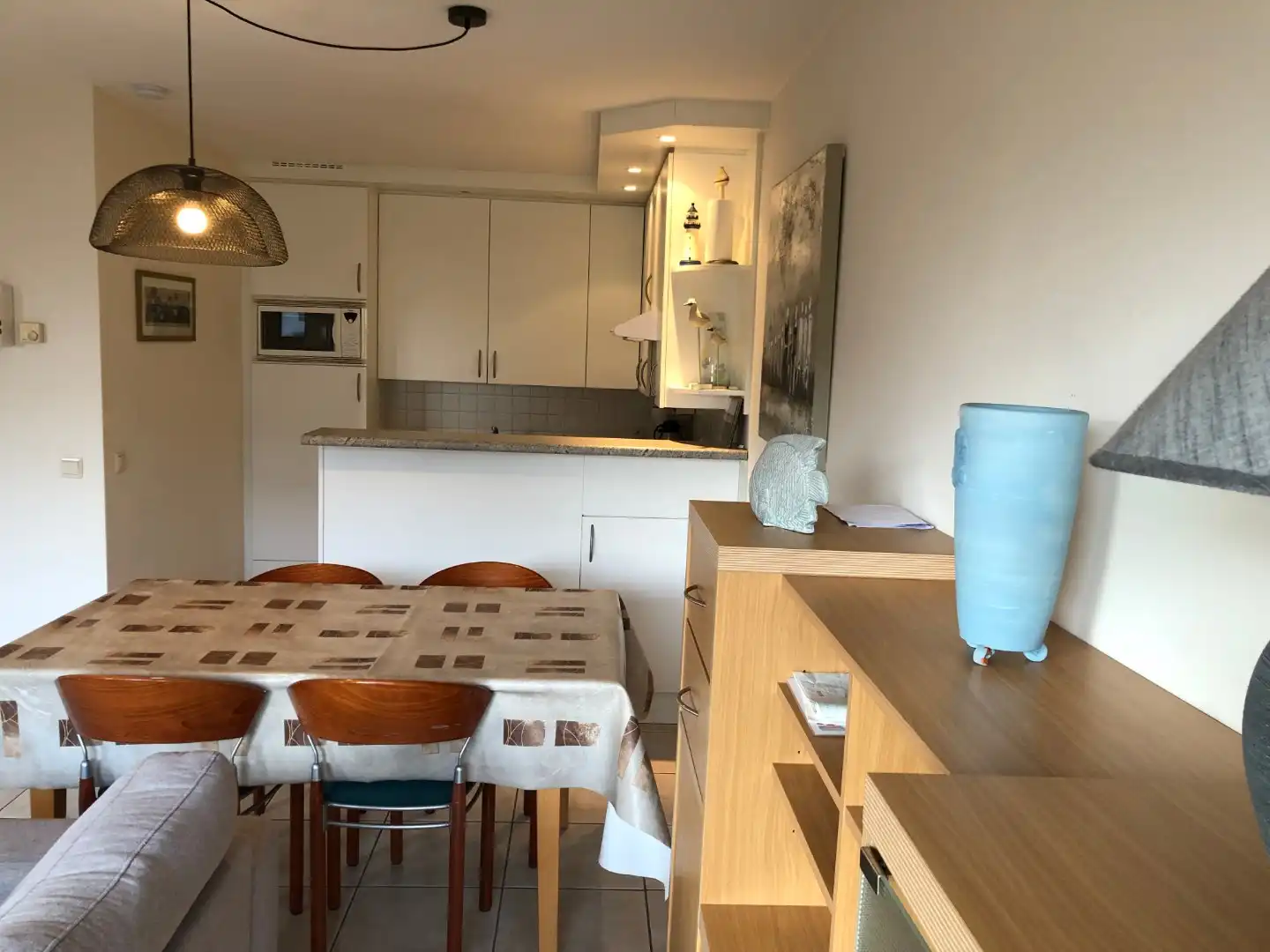 Ruime  ZUIDgerichte studio met slaaphoek en zonneterras in residentie Koksijde Promenade aan Ster der Zee. foto 6