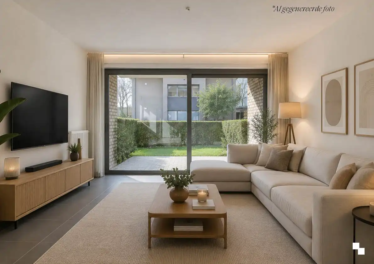 Gelijkvloers hoekappartement nabij kasteelpark Blauwhuis te Izegem foto 11