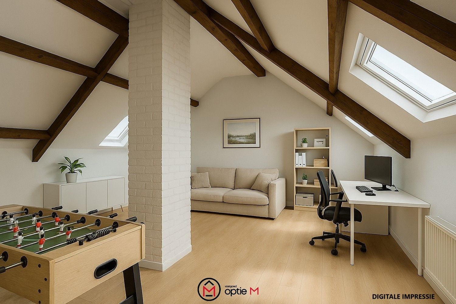 Te renoveren woning met zicht op uitgestrekte velden foto 19