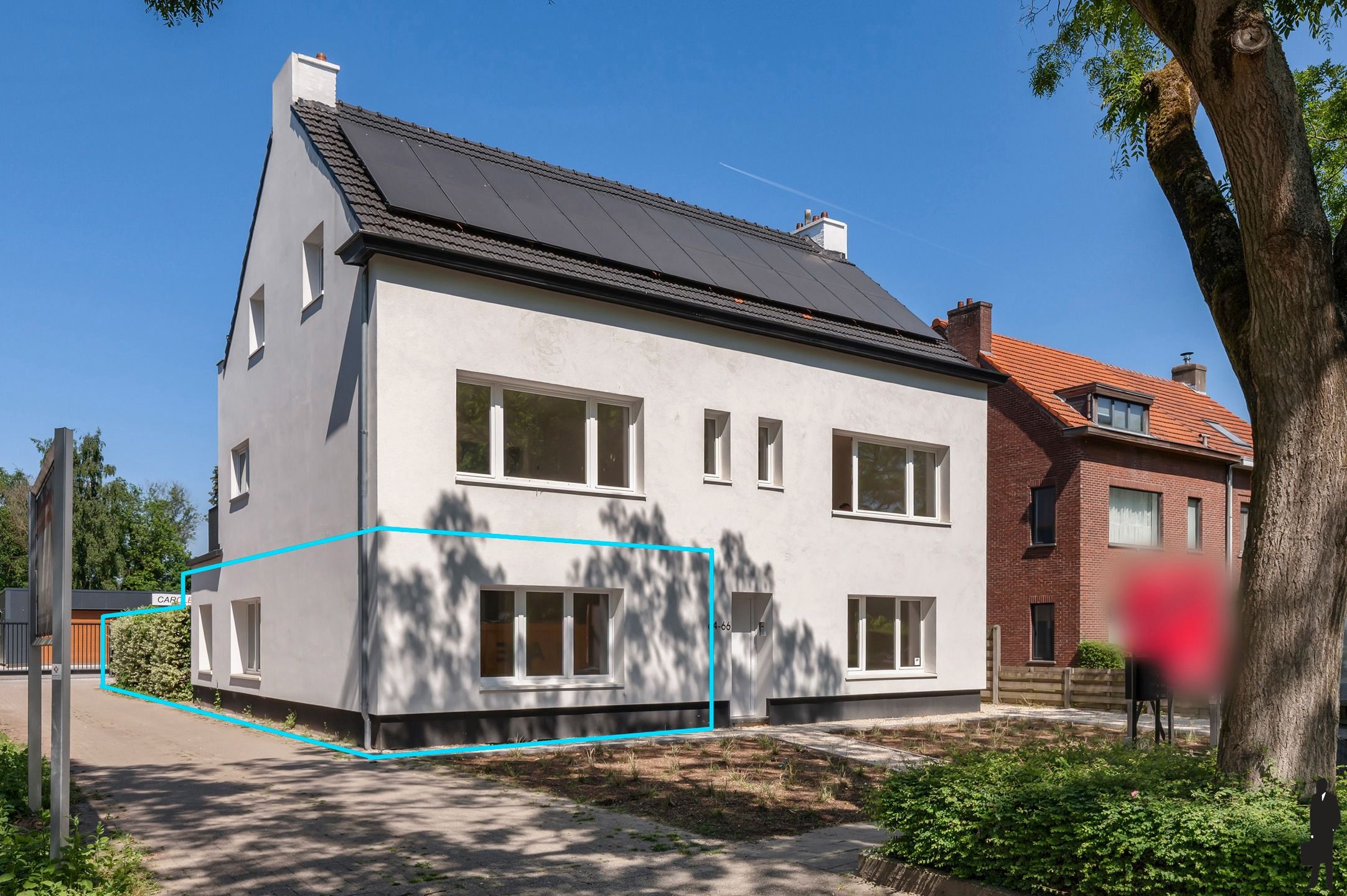 Energetisch gerenoveerd gelijkvloers appartement met tuin! foto 11