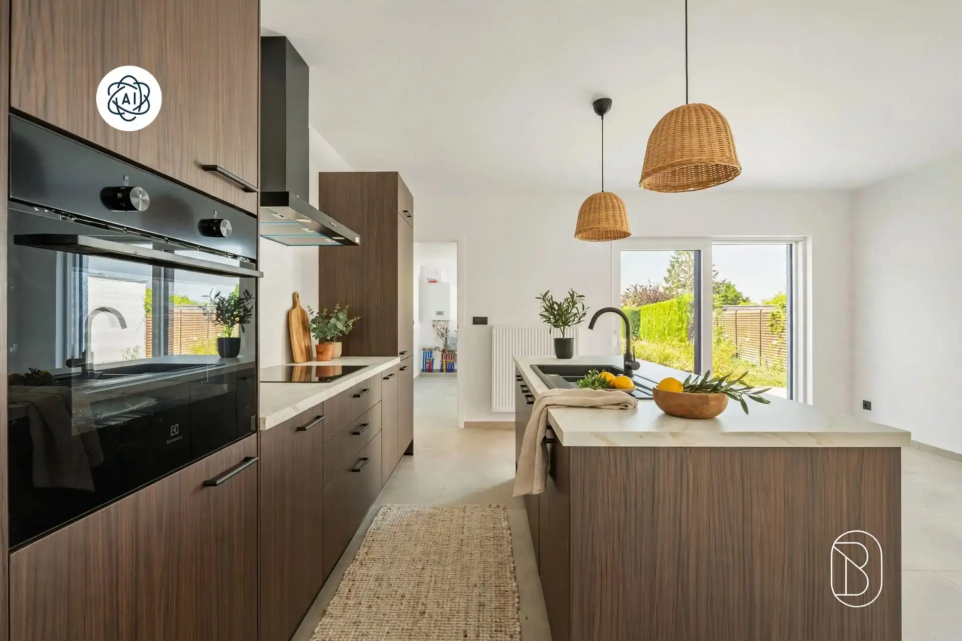 Charmant gerenoveerde woning met grote aangename tuin en handige oprit. foto 11