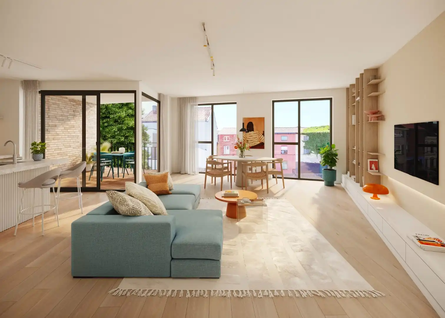 Appartementen in het groen, vlak bij het hart van Gent foto 3