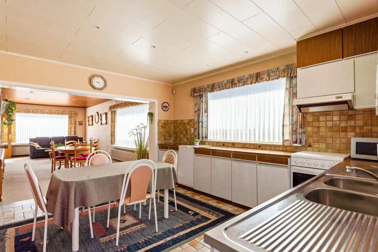 Ruime te renoveren woning met achterliggend weiland (4042m²) te Oelegem! foto 7