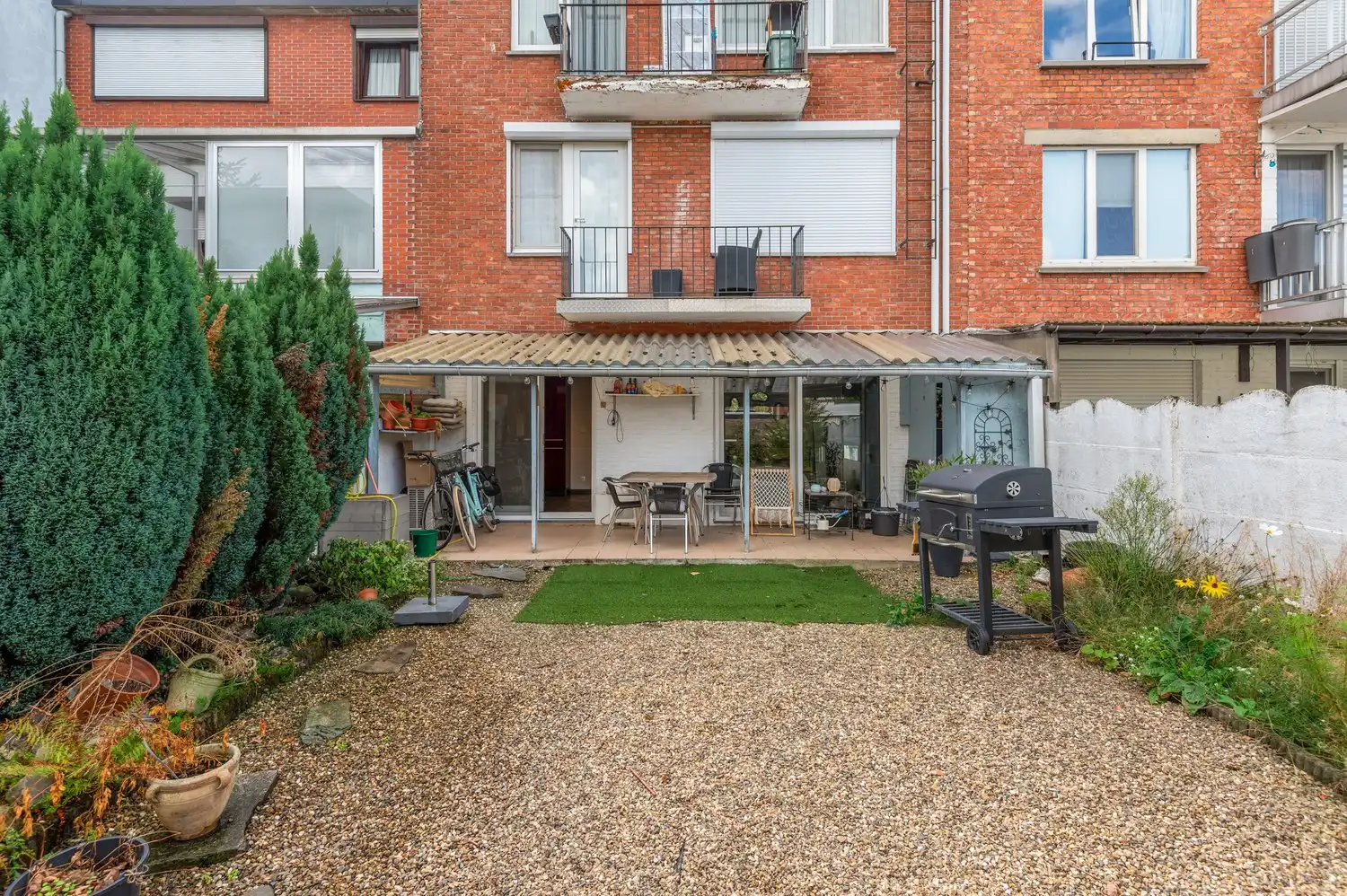 1 slaapkamer gelijkvloers appartement met Tuin foto 12