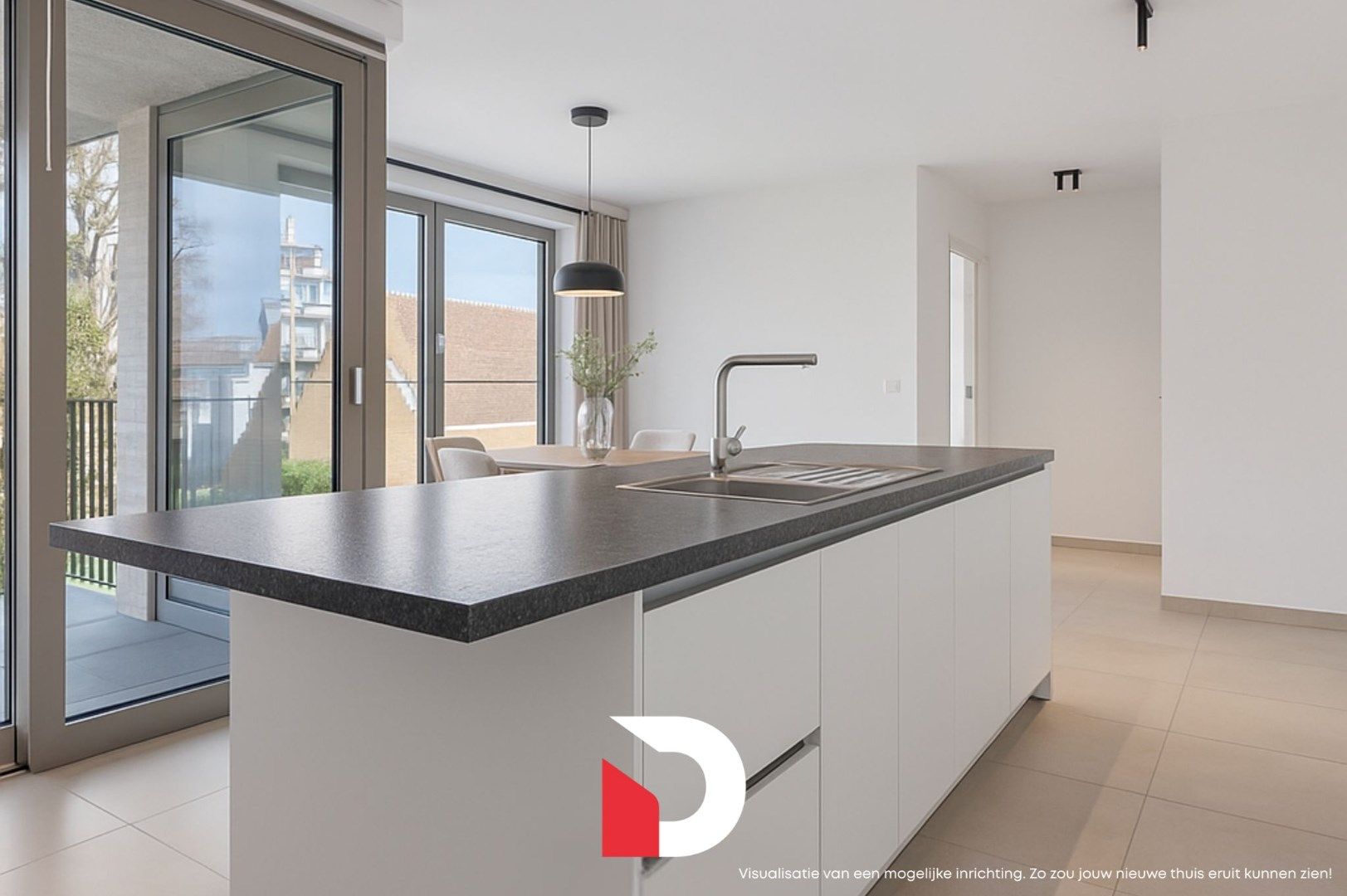 Uniek appartement met 2 terrassen in hartje Brugge foto 4