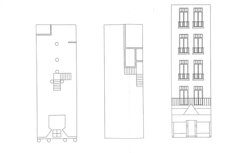 Investeringsopportuniteit: gebouw met plannen & lift voor handelspand en 4 appartementen foto 2