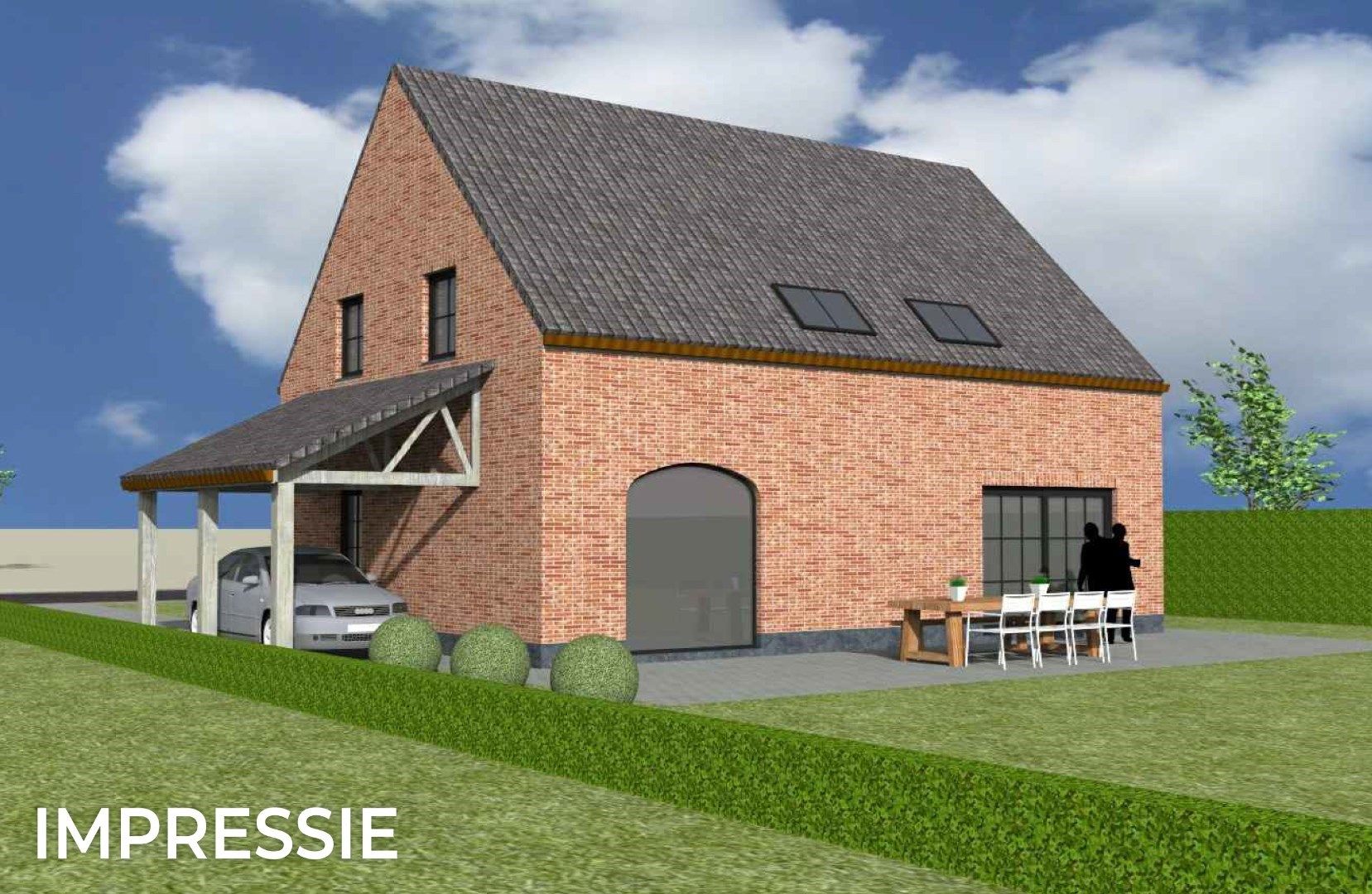 Bouwgrond voor open bebouwing op strategische locatie.  foto 2