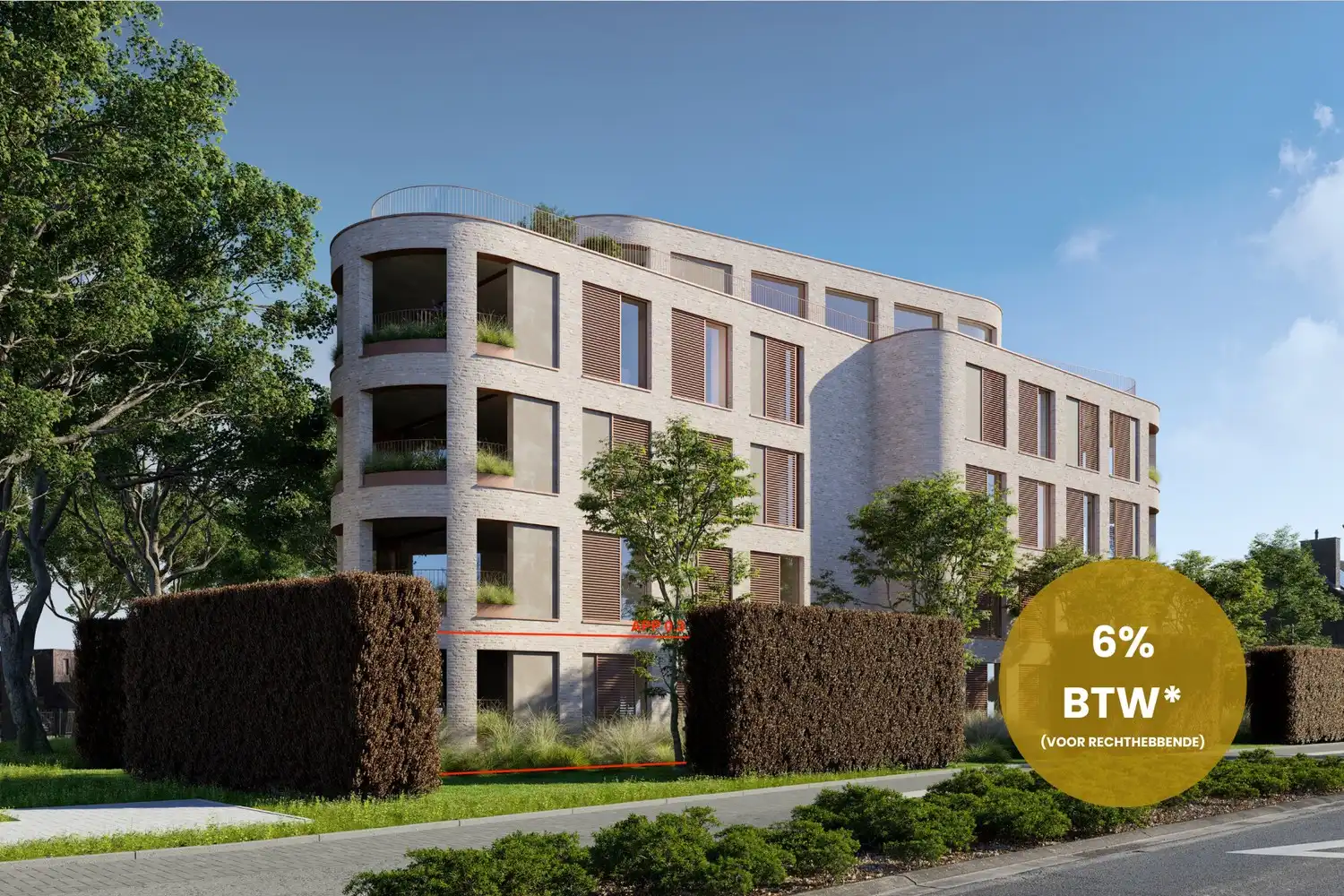 Project 'Achter de Haag' - appartement 0.3 foto 2