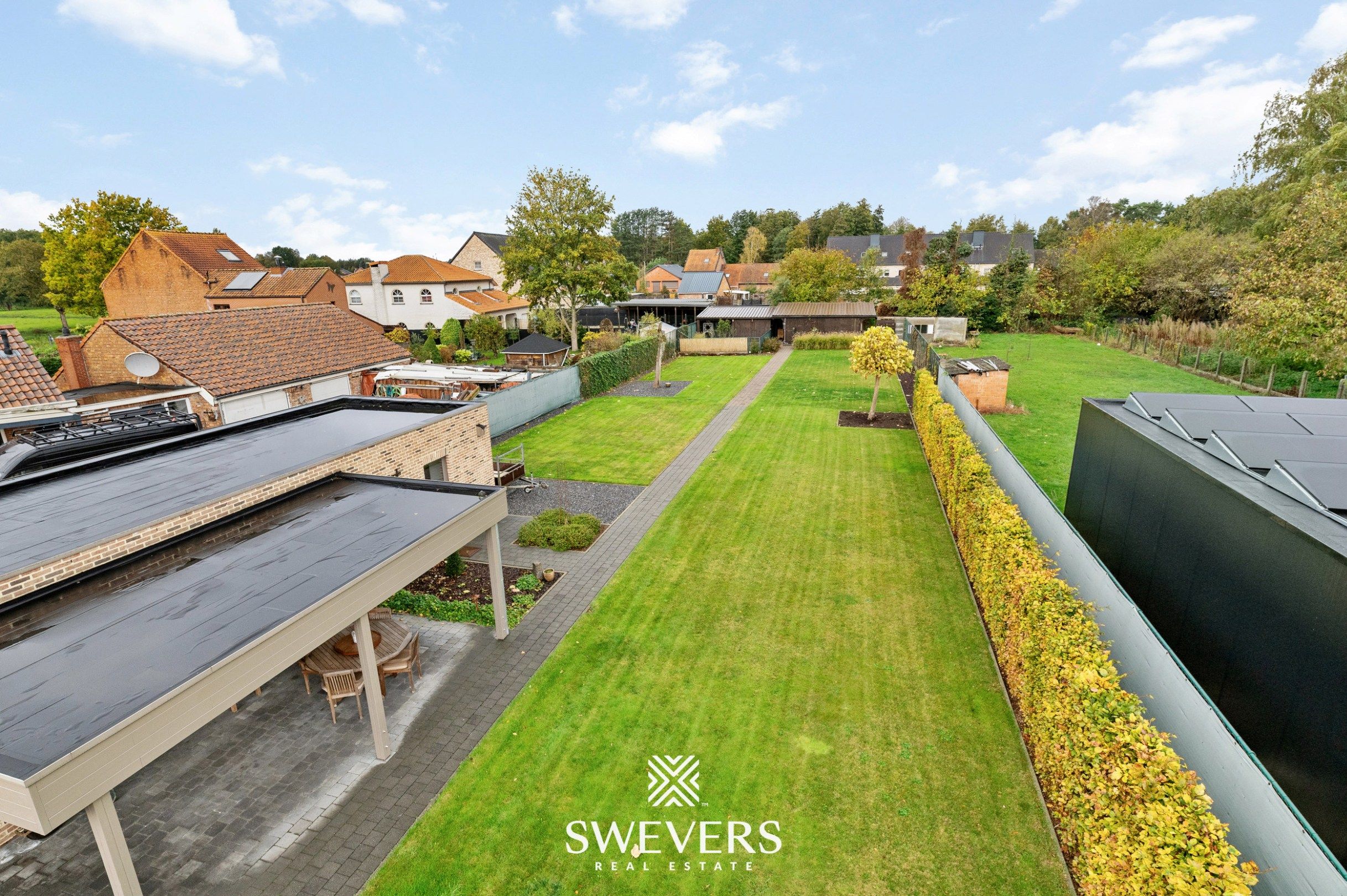 Ruime landelijke woning op 13 are 36 ca in Koersel.  foto 29