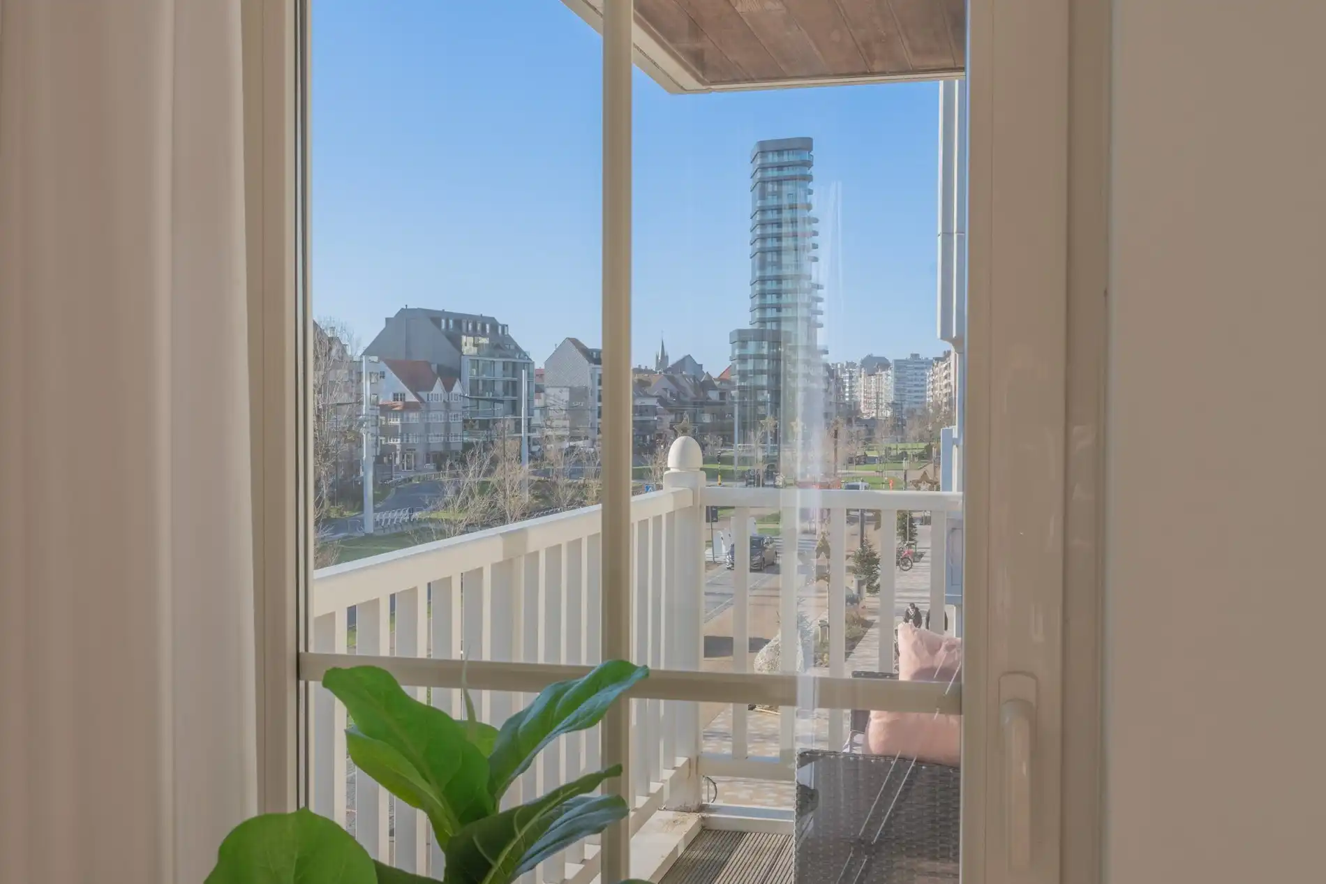 Schitterend hoekappartement met open zichten te Heist foto 6