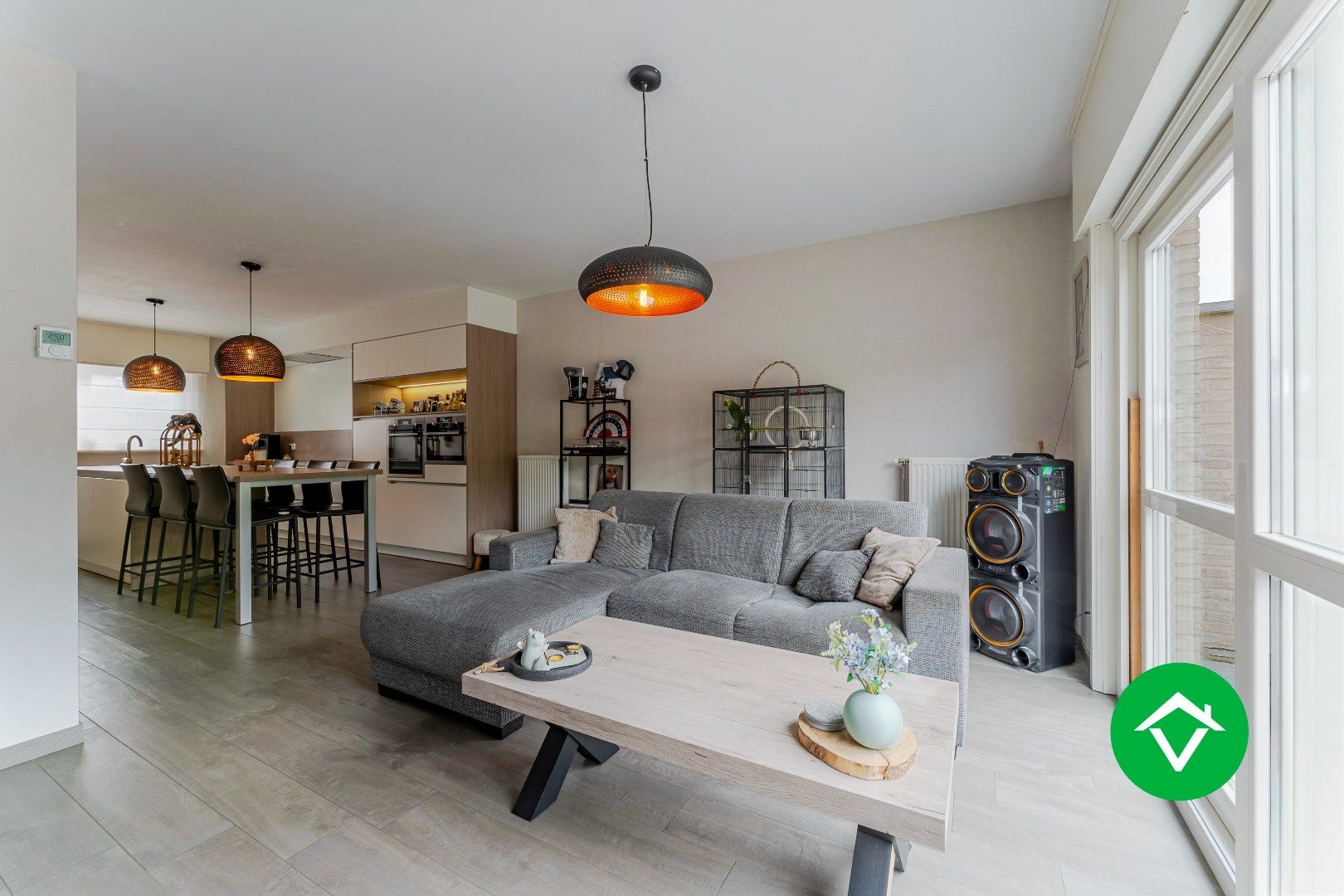 Instapklare nieuwbouwwoning met 3 slaapkamers, tuin en garage te Rumbeke!  foto 3
