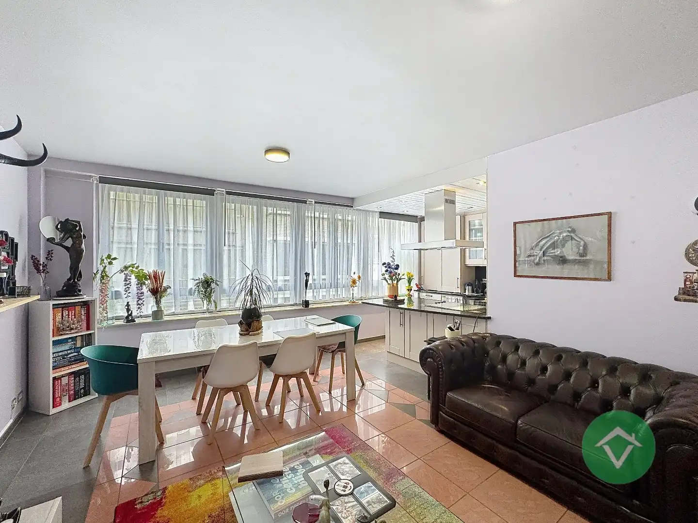 Appartement met 1 slaapkamer en ruim terras in het centrum van Oostende  foto 10