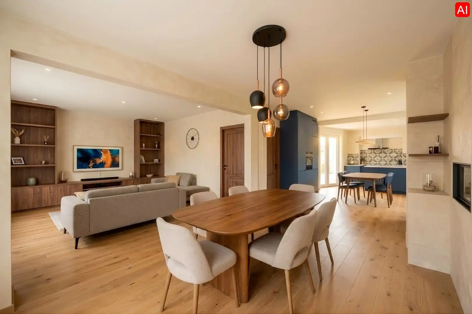ZEER RUIME (TE RENOVEREN) WONING MET BIJGEBOUWEN | 5 SLPKS foto 2