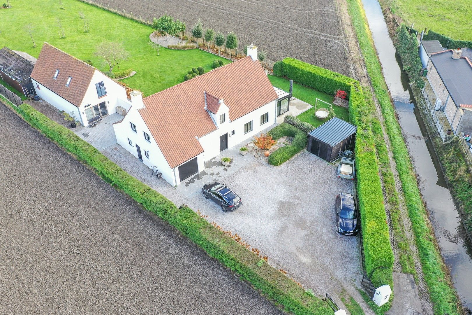 Charmante hoeve genietend van vergezichten op de velden in de natuur foto 15