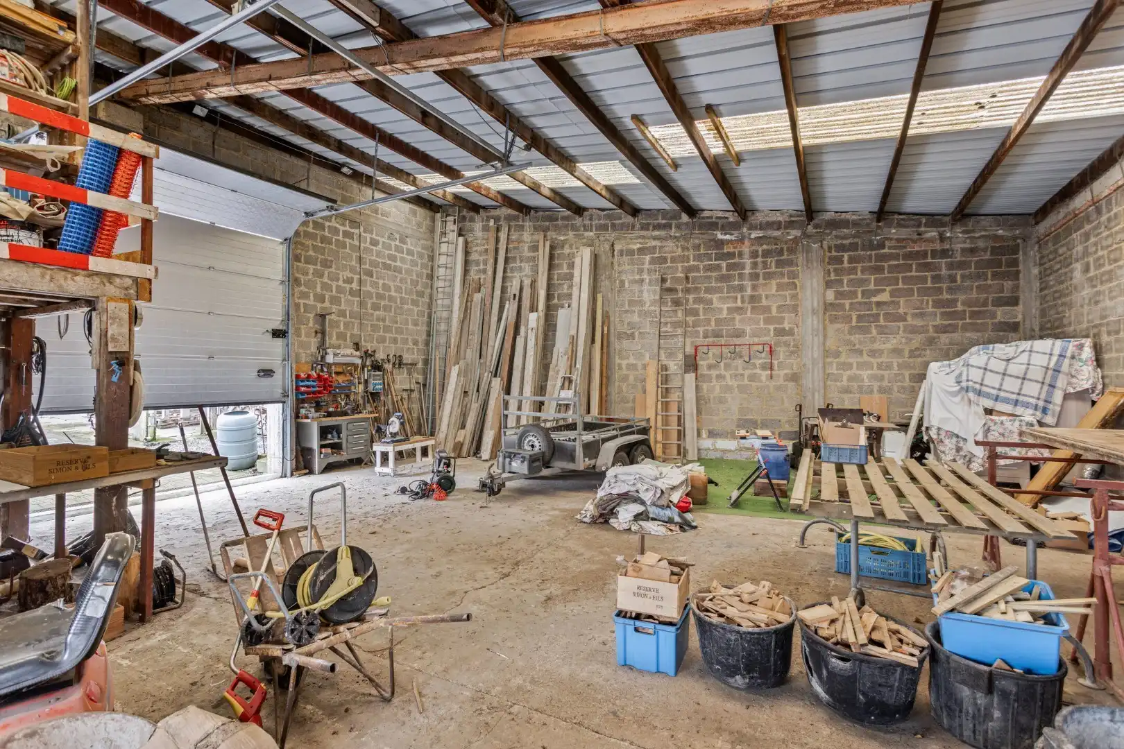 Tweewoonst met ruime werkplaats en garages te Tongeren-Sluizen foto 30