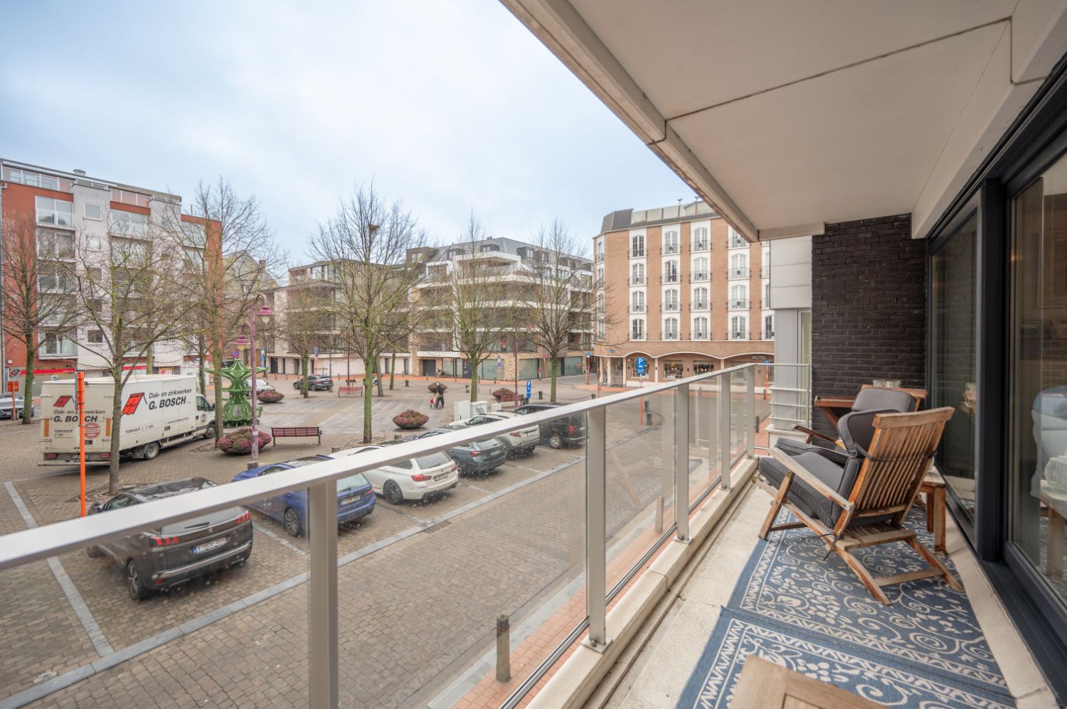 Prachtig nieuwbouwappartement met twee slaapkamers en terras uitkijkend op het centraal Kerkplein van Blankenberge foto 26