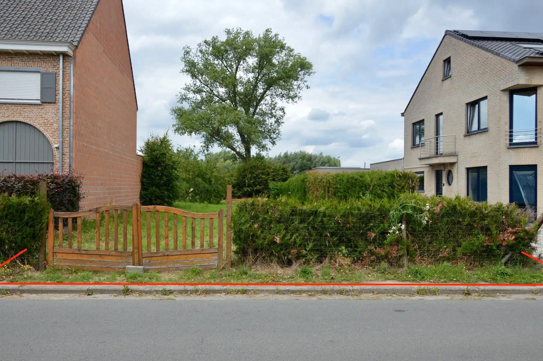 Bouwgrond HOB 8are 45ca in Opstal-Buggenhout. foto {{pictureIndex}}