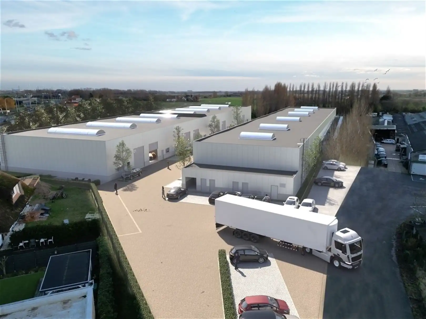 Nieuwbouw KMO units te Blankenberge foto 15