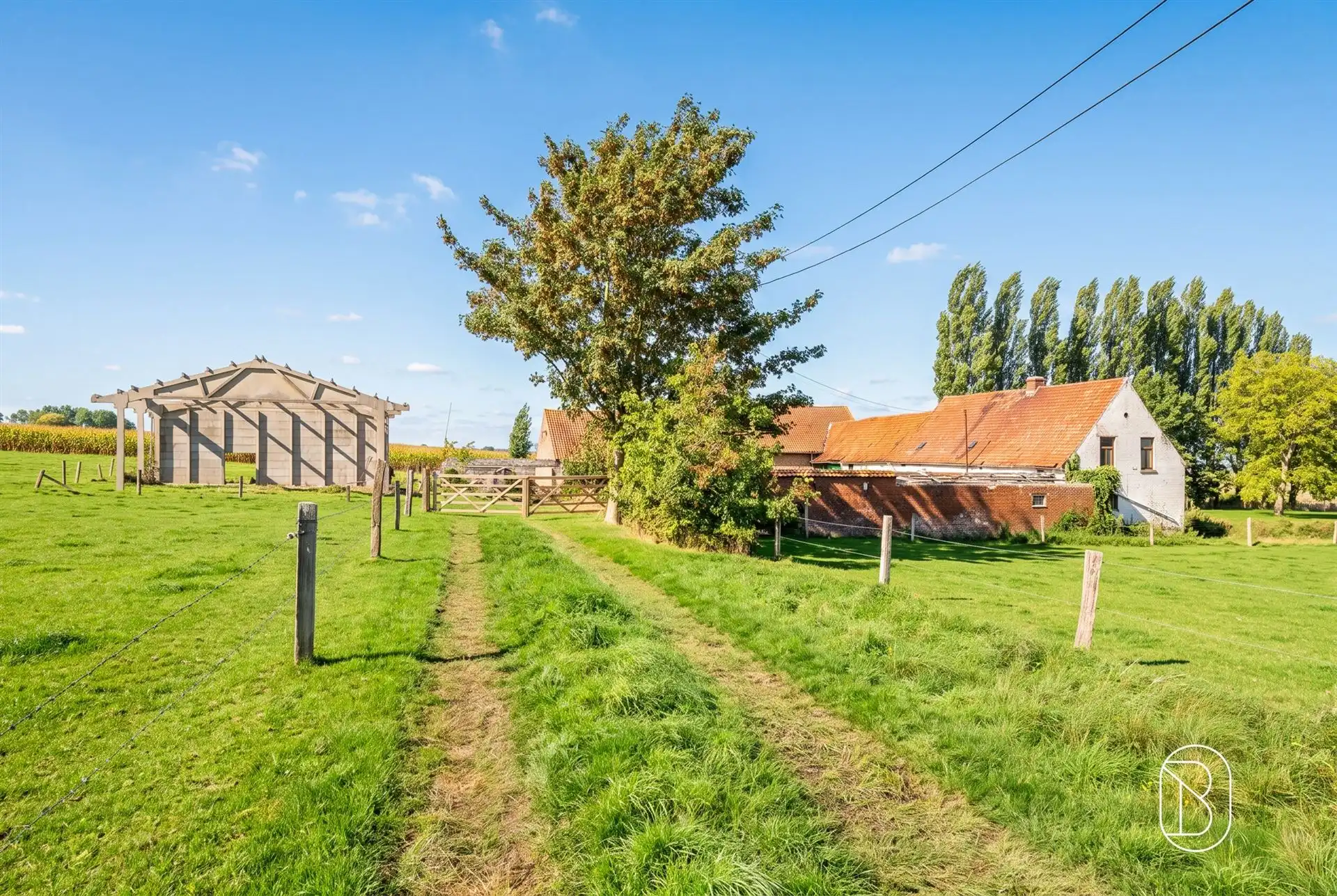 Uniek gelegen (af te breken) hoeve op maar liefst 8.282 m² foto 4