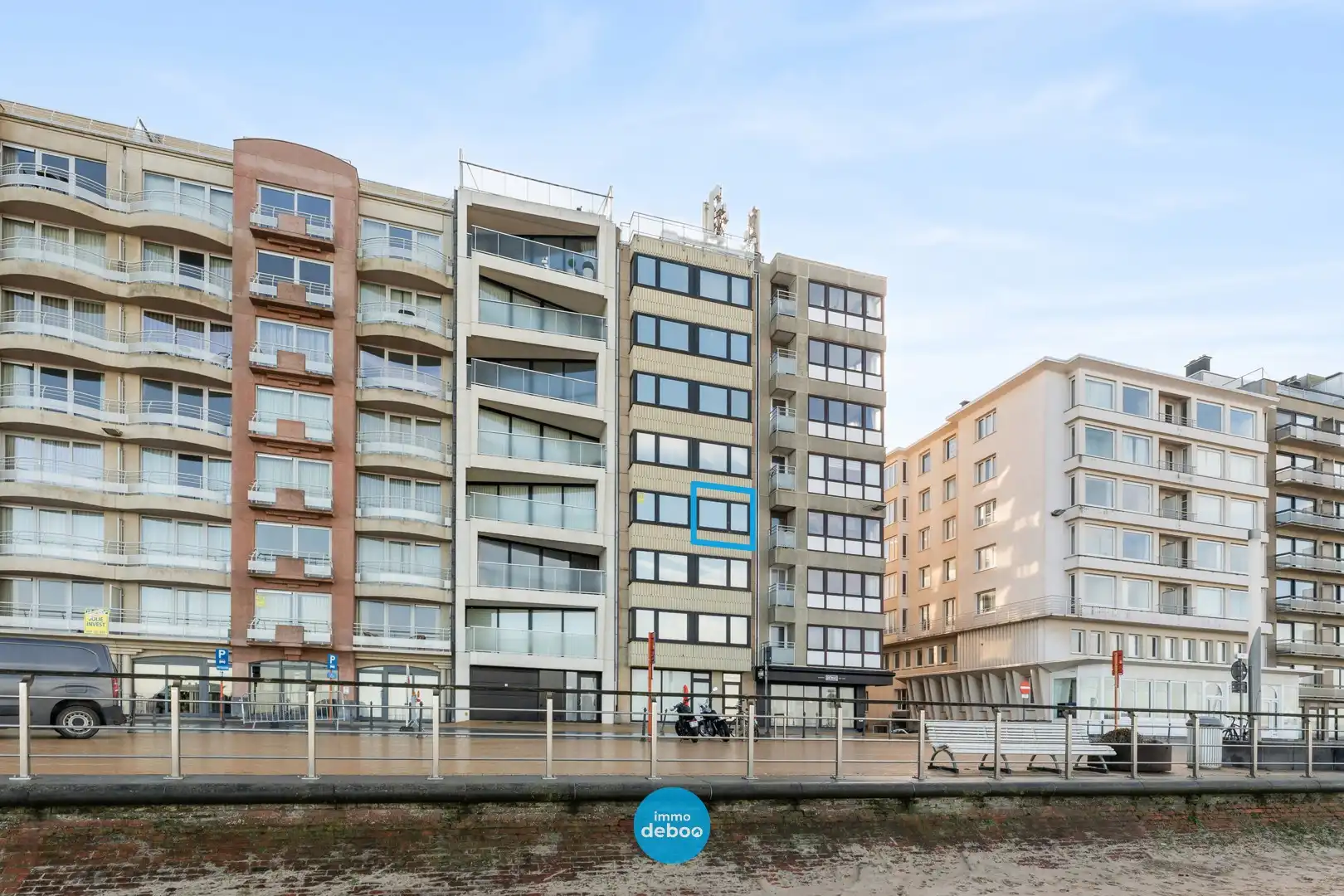 Instapklaar appartement met frontaal zeezicht foto 12