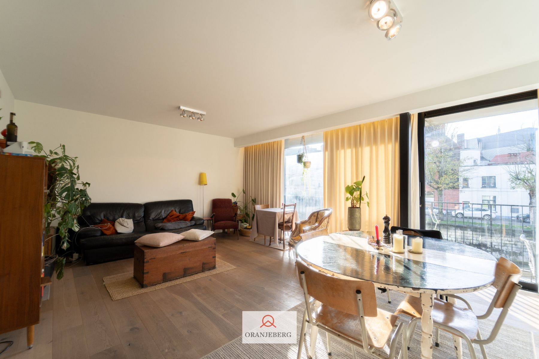 2 slk app met terras & uniek zicht op het water in centrum-Gent foto 9