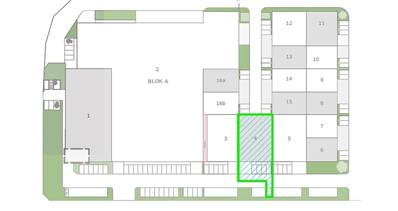 Nieuwbouw KMO unit op bedrijvenparkt C-Site te Hasselt foto 16