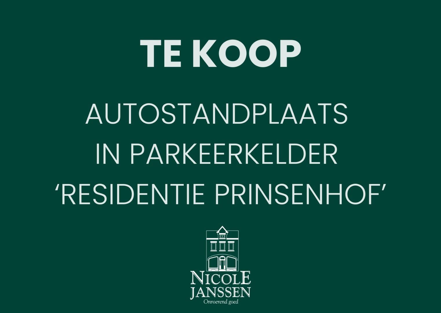Autostandplaats in parkeerkelder foto {{pictureIndex}}