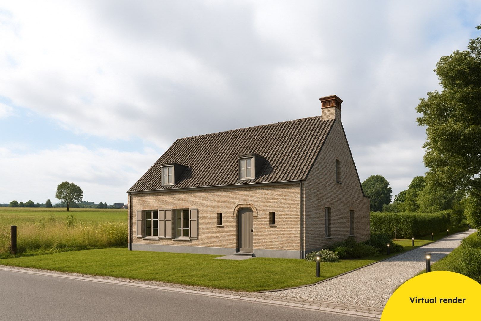 Grond te koop Ruyterhoekstraat 8 - - 8610 Kortemark