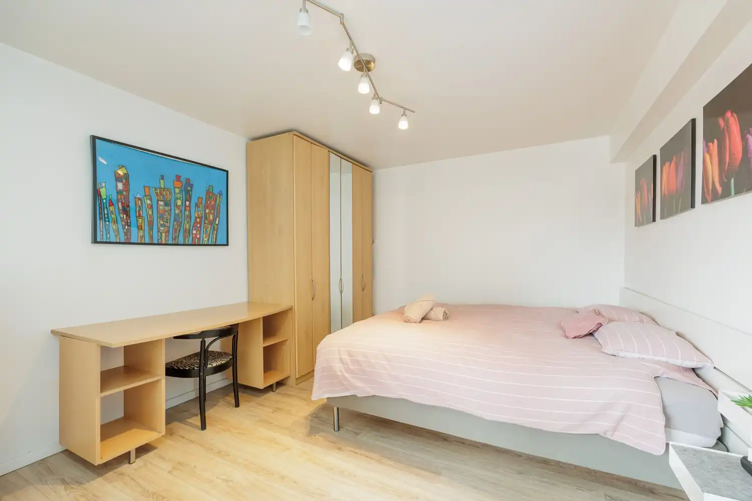 Ruim en lichtrijk 2-slpk appartement met terras en kelderberging in Borgerhout foto 16