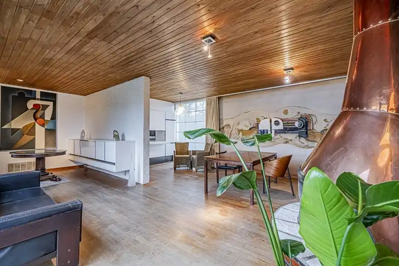 Organische architecten- en kunstenaarswoning foto 12